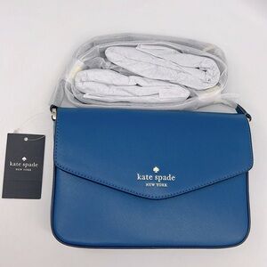 Kate Spade Sadie Envelope Crossbody Sapphire Blue